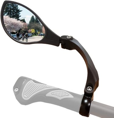 Hafny HD Blast-Resistant Bike Mirror: Adjustable, Crystal Clear