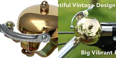 Japanese Crane Bike Bell: Fits 22.2-26.0mm handlebars.
