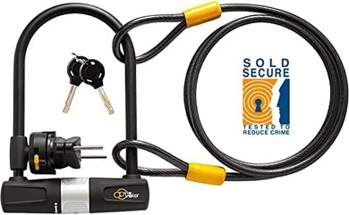 Via Velo Heavy-Duty U-Lock with Cable & Bracket
