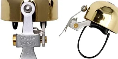 Crane E-Ne Bike Bell: Premium Japanese Quality, All Bikes