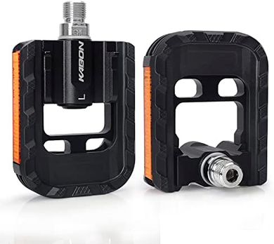 KABON Folding Bike Pedals: Universal, Aluminum, Non-Slip