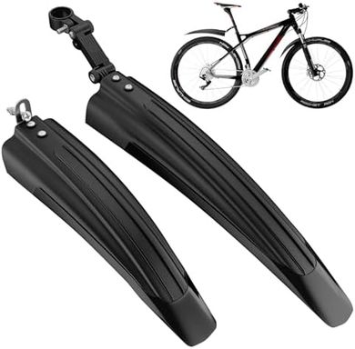 Durable, Adjustable Bike Fenders (20-26", Quick Release)
