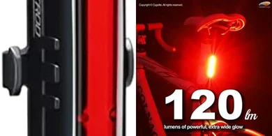Cygolite Hotrod: Bright, compact bike tail light with USB charging.