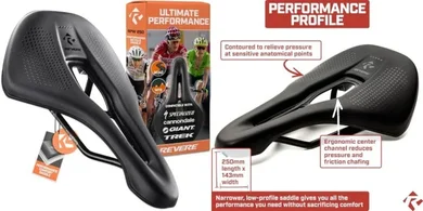Revere Performance Saddle: Aerodynamic Comfort for Road, Gravel & MTB.
