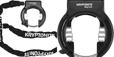 Kryptonite 120cm Black Chain & Frame Lock