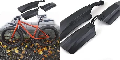 HUKK Electric Folding Bike Fenders (20"-26", Fat Bike Compatible)
