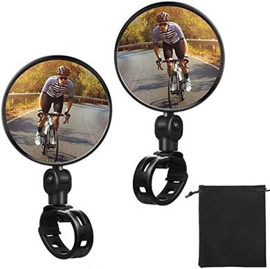 Adjustable 360° Rotatable Bike Mirrors (2-Pack)