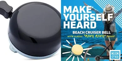 Classic Cruiser Bike Bell: Colorful Options