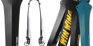 Ass Savers - Win Wing/Win Wing 2 - Rear Mudguards for Gravel/Road Bikes - Road for up to 35mm Wide Tires, Gravel for up to 60mm Wide Tires, Ultralight, Durable, Clip On, Secure Mount, Swedish