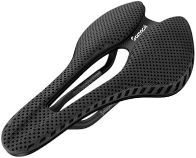 Comfortable, Lightweight Carbon Fiber Bike Saddle for Men & Women